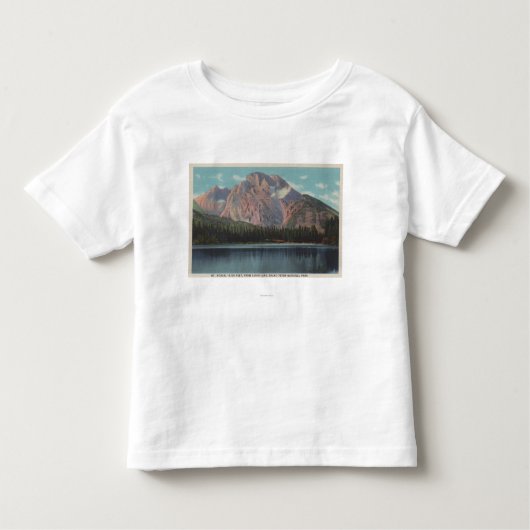 リーLakeIdahoからのMt. MoranのIdahoView トドラーTシャツ (正面)