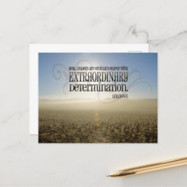 「リ実在ーダース」の感動的引用文 ポストカード