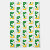 「リ専攻のーグピックルボール」スポーツタオル キッチンタオル (縦)