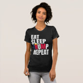 リ食べープ・トランプ再大統領再選挙 Tシャツ (正面フル)