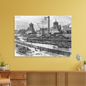 ルの聖ピエールと聖ポールのピット キャンバスプリント (インサイチュ (リビング))