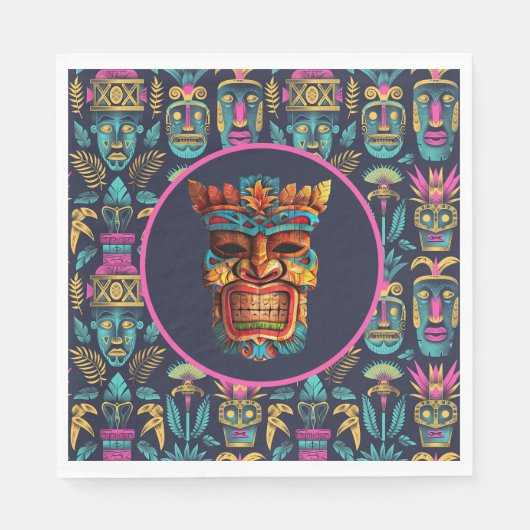 ルアウへようこそ スタンダードランチョンナプキン (正面)