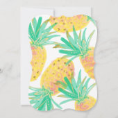 ルアウパーティー招待状 招待状 (裏面)