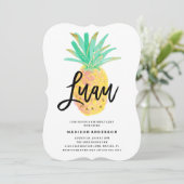 ルアウパーティー招待状 招待状 (スタンド正面)