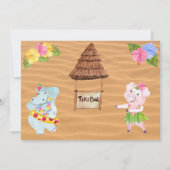 ルアウ感謝カード サンキューカード (裏面)