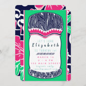 ルアウ招待状 招待状 (正面/裏面)