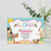 ルアウ招待状 招待状 (スタンド正面)