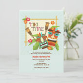 ルアウ ティキパーティー 招待状 (スタンド正面)