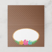 ルアウ トロピカル 折りたたみ プレイースカード プレイスカード (外部開封)