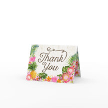 ルアウ ハワイアン リゾート ビーチ サンクス カード