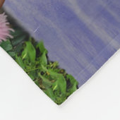 ルアウ（ハワイ式宴会）のパーティー フリースブランケット (角)