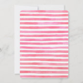 ルアウ（ハワイ式宴会）の誕生日の招待状 招待状 (裏面)