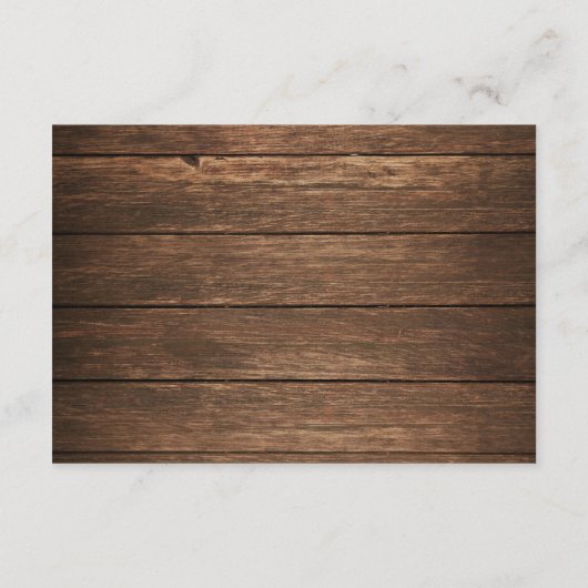 ルアウ（ハワイ式宴会）の赤ちゃんシャワーブックインサート エンクロージャーカード (裏面)