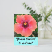 ルアウ（ハワイ式宴会）への招待されました! 招待状 (スタンド正面)