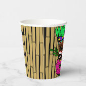 ルアウ（ハワイ式宴会）カスタムバースデーパーティーテーマ 紙コップ (右)