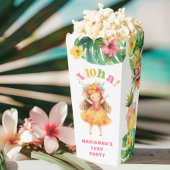 ルアウ（ハワイ式宴会）ガールトロピカルアロハ誕生日パーティー フェイバーボックス