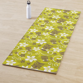 ルアウ（ハワイ式宴会）タイキ模様 ヨガマット