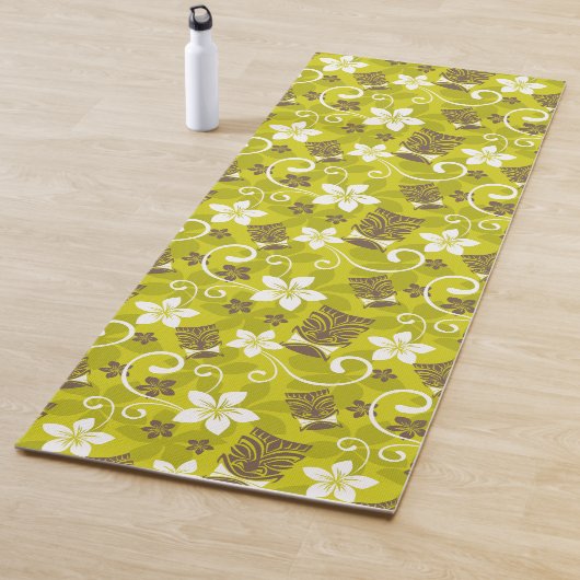 ルアウ（ハワイ式宴会）タイキ模様 ヨガマット (インサイチュ)