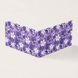 ルアウ（ハワイ式宴会）チキ模様（紫）