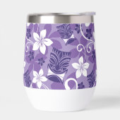 ルアウ（ハワイ式宴会）チキ模様（紫） (左面)