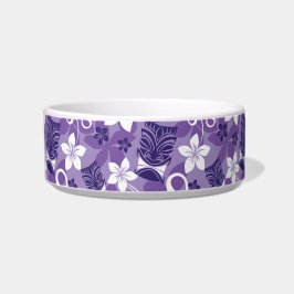 ルアウ（ハワイ式宴会）チキ模様（紫） ボウル