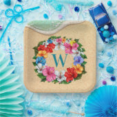 ルアウ（ハワイ式宴会）テーマ ペーパープレート (パーティー)