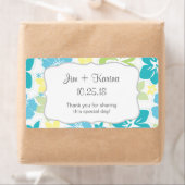 ルアウ（ハワイ式宴会）ハワイアンウォーターボトルカスタマイズのお願い！ ラベル (インサイチュ)