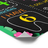 ルアウ(ハワイ式宴会)ハワイアンサマー誕生日ボード ポスター (角)