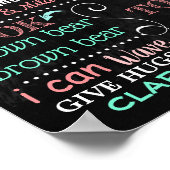 ルアウ(ハワイ式宴会)ハワイアンファースト・バースデーパーティーシャルボード標識 ポスター (角)