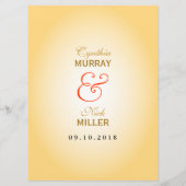 ルアウ（ハワイ式宴会）/ハワイアン結婚のメニュー メニュー (裏面)