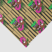 ルアウ（ハワイ式宴会）パターン 薄葉紙 (詳細)