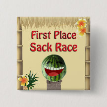 ルアウ（ハワイ式宴会）パーティーティキハット1プレイススイカサックレース1