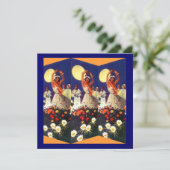 ルアウ(ハワイ式宴会)フラダンスパーティの招待状~カスタマイズEZトー! 招待状 (スタンド正面)