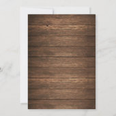 ルアウ(ハワイ式宴会)ベビーシャワー招待状 招待状 (裏面)