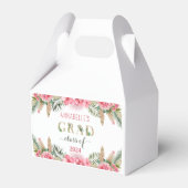 ルアウ（ハワイ式宴会）卒業クラス2024フローラ フェイバーボックス (正面サイド)