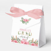 ルアウ（ハワイ式宴会）卒業クラス2024フローラ フェイバーボックス (正面サイド)