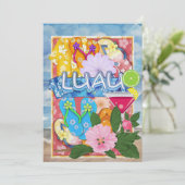 ルアウ(ハワイ式宴会)招待状bySRF 招待状 (スタンド正面)