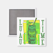 ルアウ（ハワイ式宴会）時間 マグネット (正面/裏面)