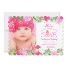 ルアウ（ハワイ式宴会）熱帯フローラフォトガール第1回誕生日