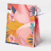 ルアウ（ハワイ式宴会）熱帯夏の誕生日 フェイバーボックス (裏面サイド)