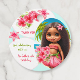 ルアウ（ハワイ式宴会）誕生日トロピカルビーチパーティー フェイバータグ