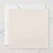 ルアウ(ハワイ式宴会)誕生日パーティーへの招待 招待状 (裏面)