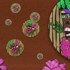 ルアウ（ハワイ式宴会）誕生日パーティー コンフェッティ