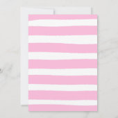 ルアウ（ハワイ式宴会）誕生日招待状パイナップルハワイアンルアウ（ハワイ式宴会） 招待状 (裏面)