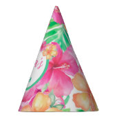 ルアウ(ハワイ式宴会)3歳 パーティーハット (右)