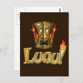 ルアウ(ハワイ式宴会)3 ポストカード (正面/裏面)