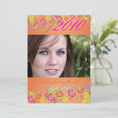 ルアウ 卒業パーティー 招待状 (スタンド正面)