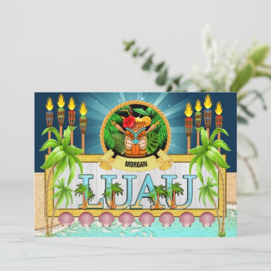 ルアウ - 後日 - 招待状 (スタンド正面)