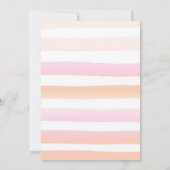 ルアウ 誕生日 招待状 パイナップル ハワイアン ルアウ (裏面)