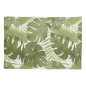 ルアナウォーターカラートロピカルダスティフローラリバーシブル 枕カバー (裏面)